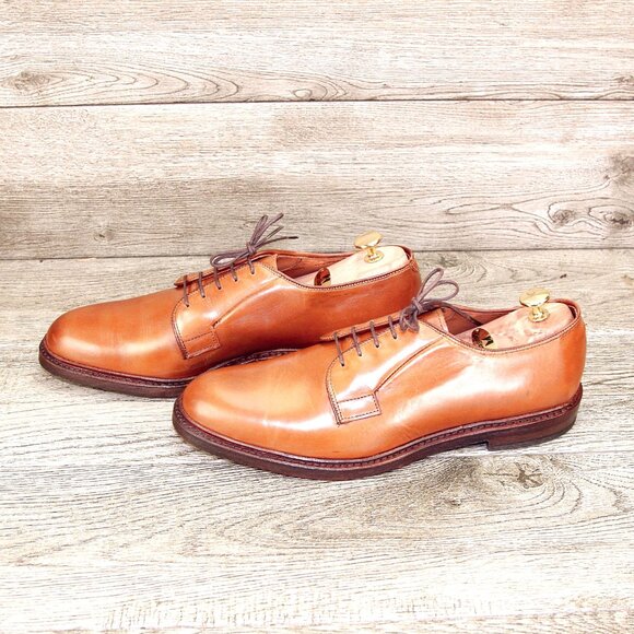 Allen Edmonds LEEDS 10.5 B Narrow Walnut * add $15 new Cedar Trees main image 11